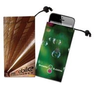Sunglass/Cell Phone Micro-Fiber Cloth Pouch