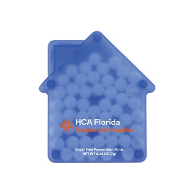 House Shaped Credit Card Mints