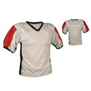 Youth Dazzle Cloth/ Pro-Weight Textured Mesh Football Jersey Shirt w/ Double Yoke