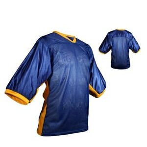Youth Dazzle Cloth Football Jersey Shirt w/ Contrast Side