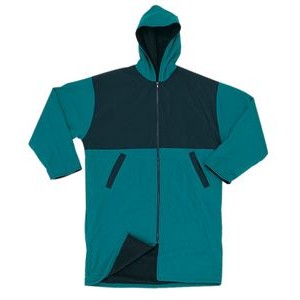 Youth Taslan 2 Color Front Multi Sport Warm-Up Lined Parka Coat w/ Self Hood