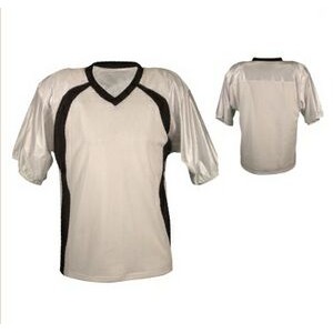 Adult Dazzle Cloth Football Jersey Shirt w/Contrast Angle Side