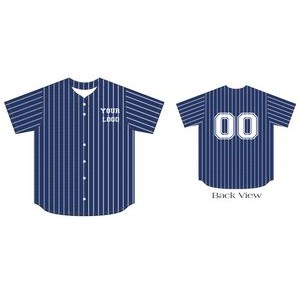 Adult & Youth Sublimated Full Button Baseball Jersey