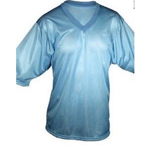 Adult Cooling Interlock Flag Football Jersey Shirt w/V-Neck