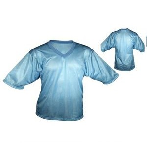 Adult Dazzle Cloth Flag Football Jersey Shirt w/V-Neck