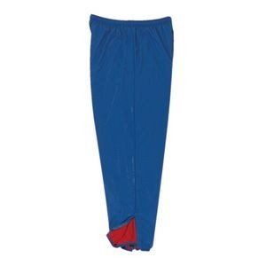 14 Oz. Double Knit Poly Unlined Adult Multi Sport Warm-Up Pant w/ Zippered Leg