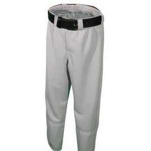 Youth Stretch Double Knit 10 Oz. Fake Fly Front Pull Up Baseball Pant w/ Belt Loop