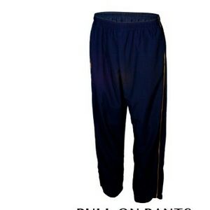 Youth 14 Oz. Double Knit Unlined Pull-On Warm Up Pant w/ Piping
