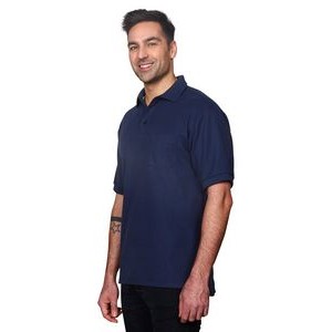 Men's Cotton Pocket Polo Shirt (Union Made)