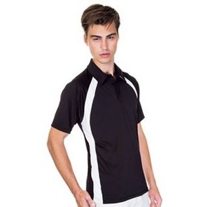 Men's Performance Interlock Color Block Polo Shirt (Union Made)