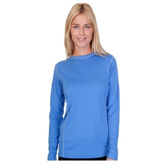 Ladies Performance Contrast Stitch Long Sleeve T-Shirt (Union Made)