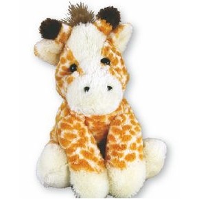 Tanner Jr Snuggle Ups Posable Giraffe Stuffed Animal