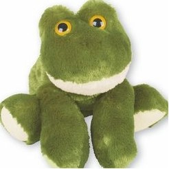 Lilly Jr. Snuggle Ups Posable Frog Stuffed Animal