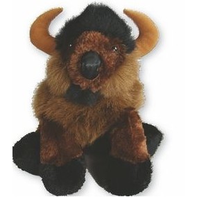 Max Jr Snuggle Ups Posable Buffalo Stuffed Animal