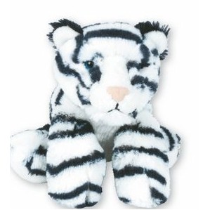 Vegas Jr Snuggle Ups Posable White Tiger Stuffed Animal