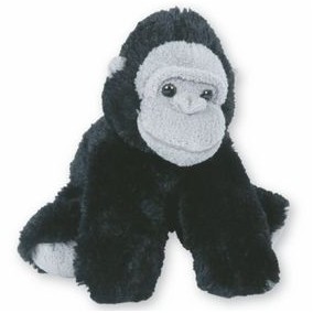 Oreo Jr Snuggle Ups Posable Gorilla Stuffed Animal