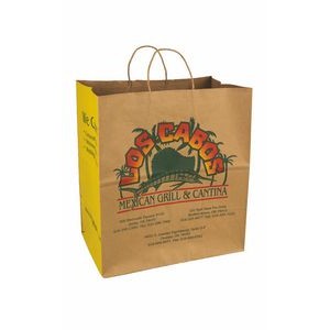 Kraft Paper Shopping Bag (14.5