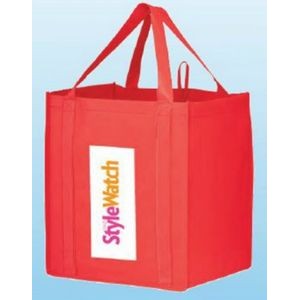Heavy Duty Grocery Bag w/ Poly Board Insert & 3D Color Evolution (13
