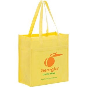 Heavy Duty Grocery Bag w/ Poly Board Insert & 1 Color Imprint (13
