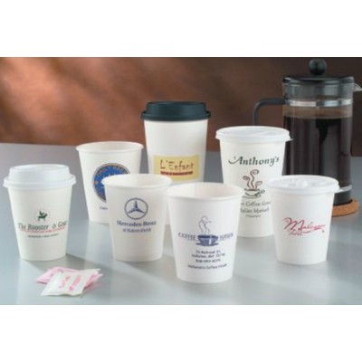 8 Oz. White Hot Paper Cup
