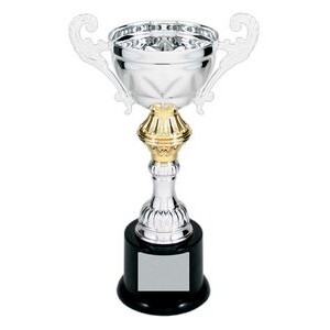 Cup Trophy, Silver - 8 3/4