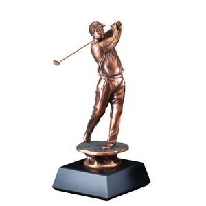 Golfer Swinging - Male 17" Tall