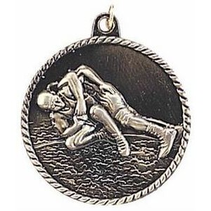 Medals, "Wrestling" - 2" High Relief
