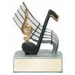 Color Tek Music Note Figure Award - 4