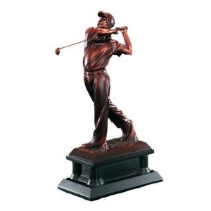 Golf, Male, Bronze Metalic Finish - 16