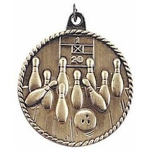 Medals, "Bowling" - 2" High Relief
