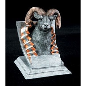 "Spirit Mascot" Ram Figurine - 4"