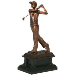 Golf, Female, Bronze Metalic Finish - 14