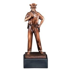 Policeman Statue - 12" Tall