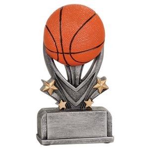Varsity Sport Resin Basketball Award - 5 1/2"