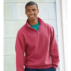 Jerzees Embroidered Quarter-Zip Adult Sweatshirt