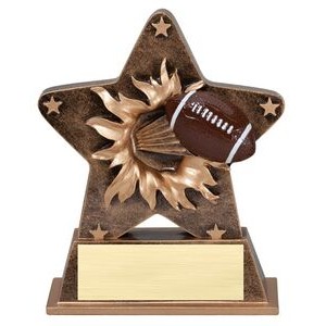 Football Starburst Resin Award