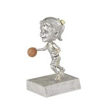 Female Basketball Rock-n-Bop Bobble Head (5 1/2")