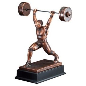 Weight Lifter - Male 14-1/2" Tall