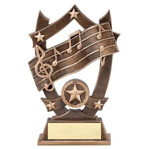 Music Stars Resin Award - 6 1/4"