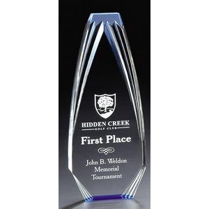 Blue Diamond Obelisk Acrylic Award - 9