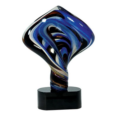 Diamond Twist - Art Glass - Premier Crystal - 11-1/2"