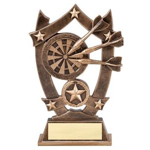 Darts Stars Resin Award - 6 1/4"