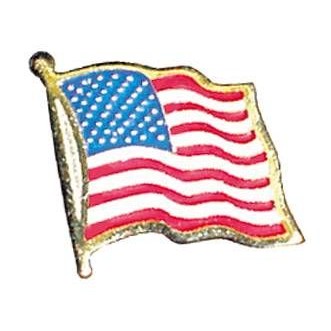 Flag Pin -" American Flag" - 3/4" Lapel Pin