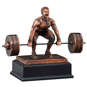 Weight Lifter - Male 10" Tall