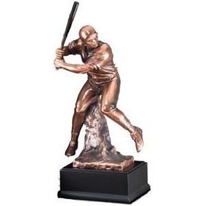 Baseball, Player - Male Statue 17" Tall