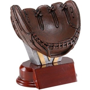Baseball Glove/ Ball Display Holder- 4-1/8