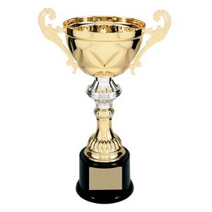 Cup Trophy, Gold - 11 1/2