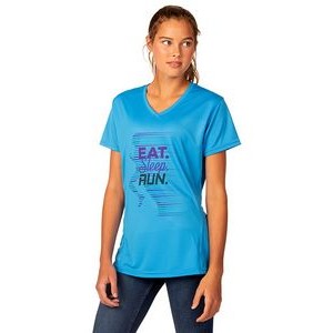 Zorrel® Marathon Ladies V-Neck Training Tee Shirt