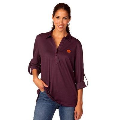 Zorrel® Oxford Ladies Double Layered Pollo Adjustable Shirt