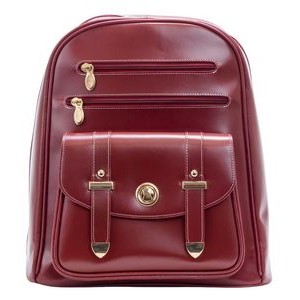 Robbins 11" Leather Business Laptop Tablet Backpack